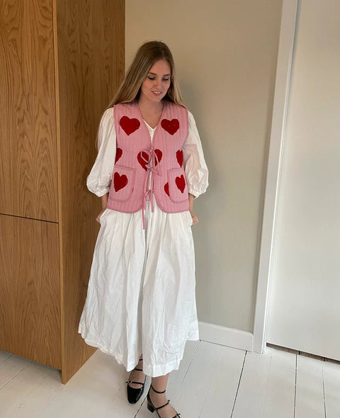 Giudita Heart Waistcoat | | S | Agnese Studios