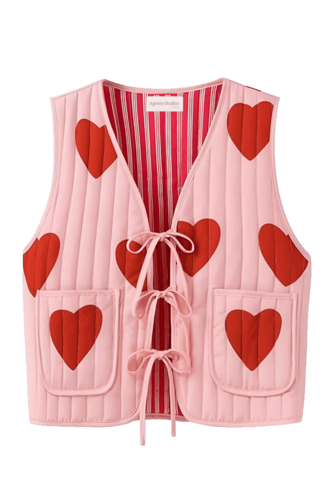 Giudita Heart Waistcoat | | S | Agnese Studios
