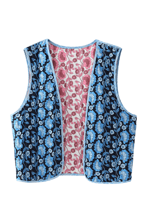 Goren Waistcoat Reversible | | S | Agnese Studios