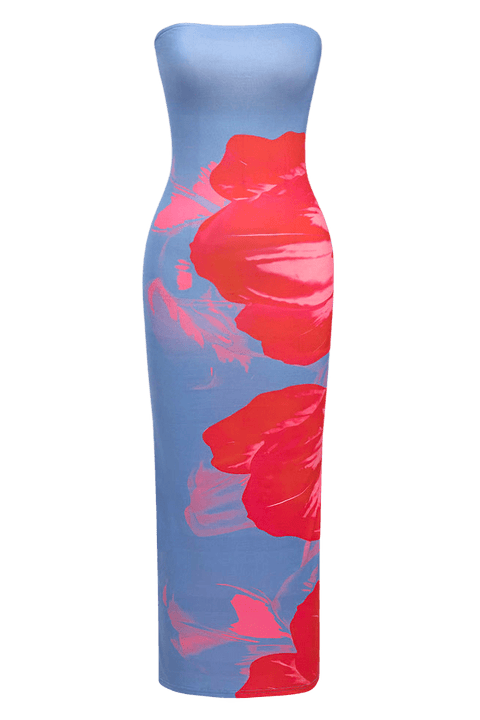 Hunter Blue Dress | | S | Agnese Studios