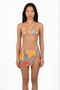 Vibrant Leopard and Floral Mixed Print 3-Piece Swimsuit Set