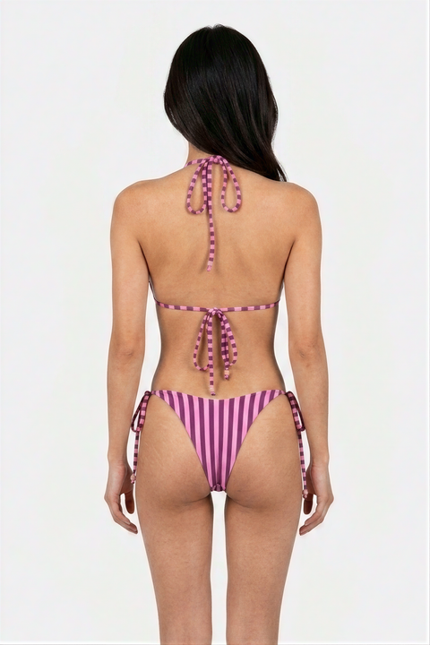 Plum Riviera Halter Bikini