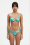 Mermaid Scale Triangle 3-File Bikini