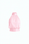Halterneck Gathered Top