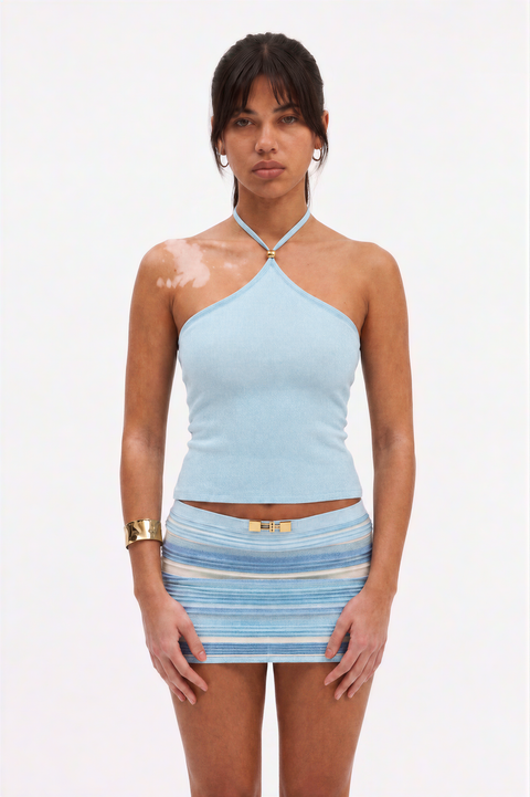 Coastal Breeze Knit Two-Piece Set