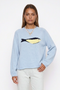 Playful Fish Intarsia Cashmere-Blend Sweater