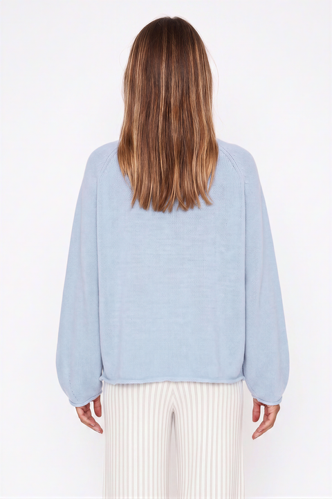 Playful Fish Intarsia Cashmere-Blend Sweater