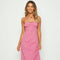 Jenova Pink Dress | | S | Agnese Studios