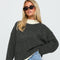 Marile Grey Sweater | | S | Agnese Studios