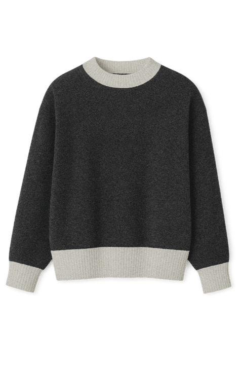 Marile Grey Sweater | | S | Agnese Studios