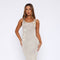 Marine Champagne Dress | | S | Agnese Studios