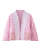 Marquessa Pink Jacket Reversible | | S | Agnese Studios