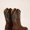 Miley Cowboy Boots | | Brown | Agnese Studios