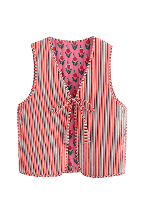 Millane Waistcoat Reversible | | S | Agnese Studios
