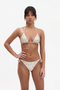 Mother-of-Pearl Disc String Bikini