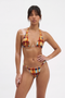Women's Plaid Triangle Bikini
