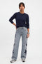 Embellished Star Wide-Leg Pants