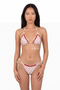 Classic Red & White Polka Dot Tie-Side Bikini