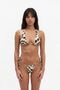 Animal Print Tie-Side Micro Bikini