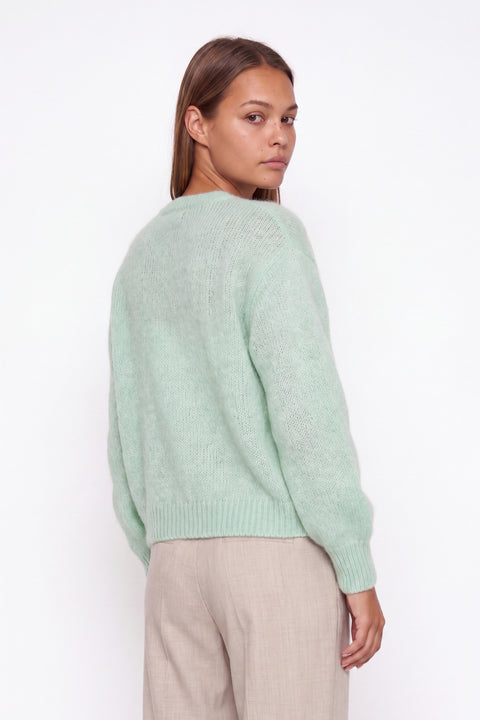 Fuzzy Knit Cardigan