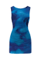 Nadia Blue Dress | | S | Agnese Studios