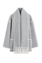 Nalainda Scarf Jacket | | S | Agnese Studios