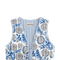 Nereo Blue Waistcoat | | S | Agnese Studios