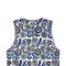 Nereo Blue Waistcoat | | S | Agnese Studios