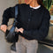 Oramita Blue Cardigan | | S | Agnese Studios