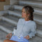 Oramita Blue Cardigan | | S | Agnese Studios