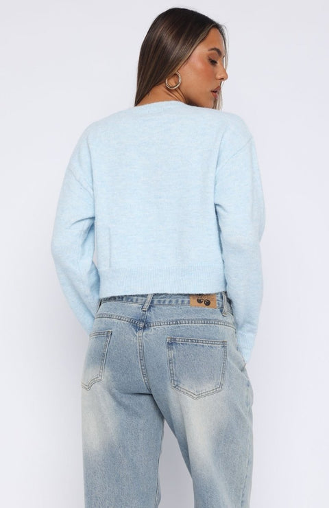 Oramita Blue Cardigan | | S | Agnese Studios
