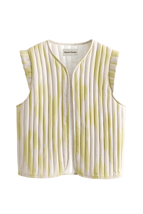 Pepitta Yellow Waistcoat | | S | Agnese Studios