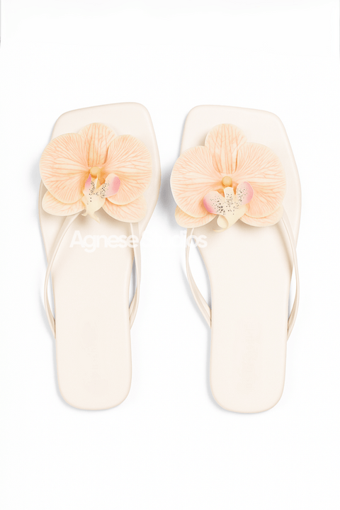 Petal Yellow Sandals | | 35 | Agnese Studios