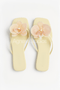Petal Yellow Sandals | | 35 | Agnese Studios
