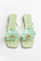 Petal Yellow Sandals | | 35 | Agnese Studios