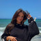 Polissa Black Sweater | | S | Agnese Studios