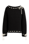 Polissa Black Sweater | | S | Agnese Studios