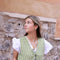 Randina Vichy Waistcoat | | S | Agnese Studios