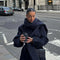 Rue Maxi Jacket | | S | Agnese Studios