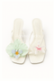 Samet Pink Sandals | | 35 | Agnese Studios