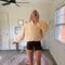 Sherpa Sunflower Jacket | | S | Agnese Studios