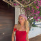 Solara Amaris Red Dress | | S | Agnese Studios