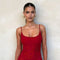 Solara Amaris Red Dress | | S | Agnese Studios