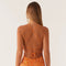 Tellisa Orange Dress | | S | Agnese Studios