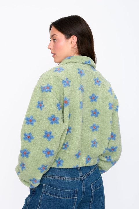 Theresa Sherpa Jacket | | S | Agnese Studios