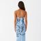 Tropicanne Blue Dress | | S | Agnese Studios