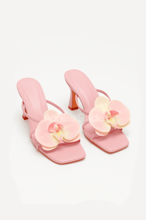 Wildflower Rose Sandals | | 35 | Agnese Studios