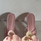 Wildflower Rose Sandals | | 35 | Agnese Studios