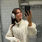 Zipper Cardigan | | S | Agnese Studios